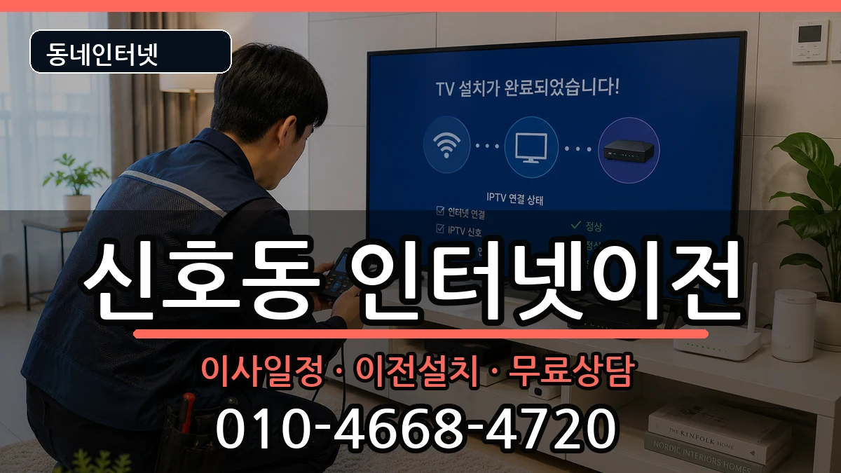 부산광역시강서구신호동  인터넷TV결합 비교형