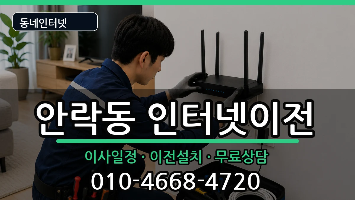 부산광역시동래구안락동  기업인터넷 준비사항형