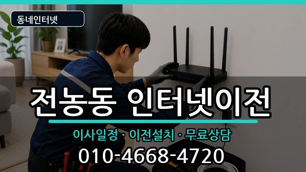 서울특별시동대문구전농동 인터넷이전 서울특별시동대문구전농동 인터넷이전 인터넷 설치 안내 이미지 2