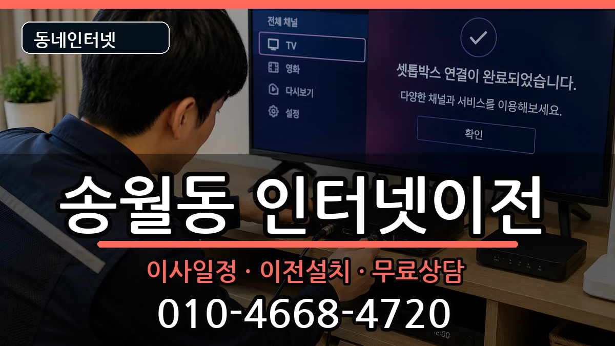 전라남도나주시송월동 기업인터넷 인터넷 설치 안내 이미지 2
