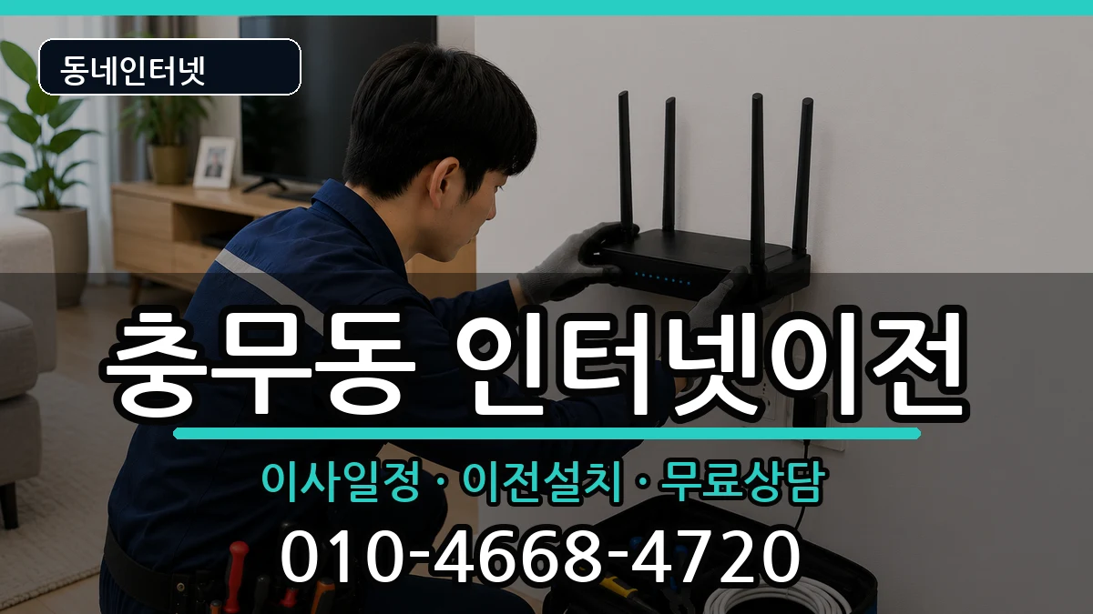 부산광역시서구충무동  기업인터넷 준비사항형