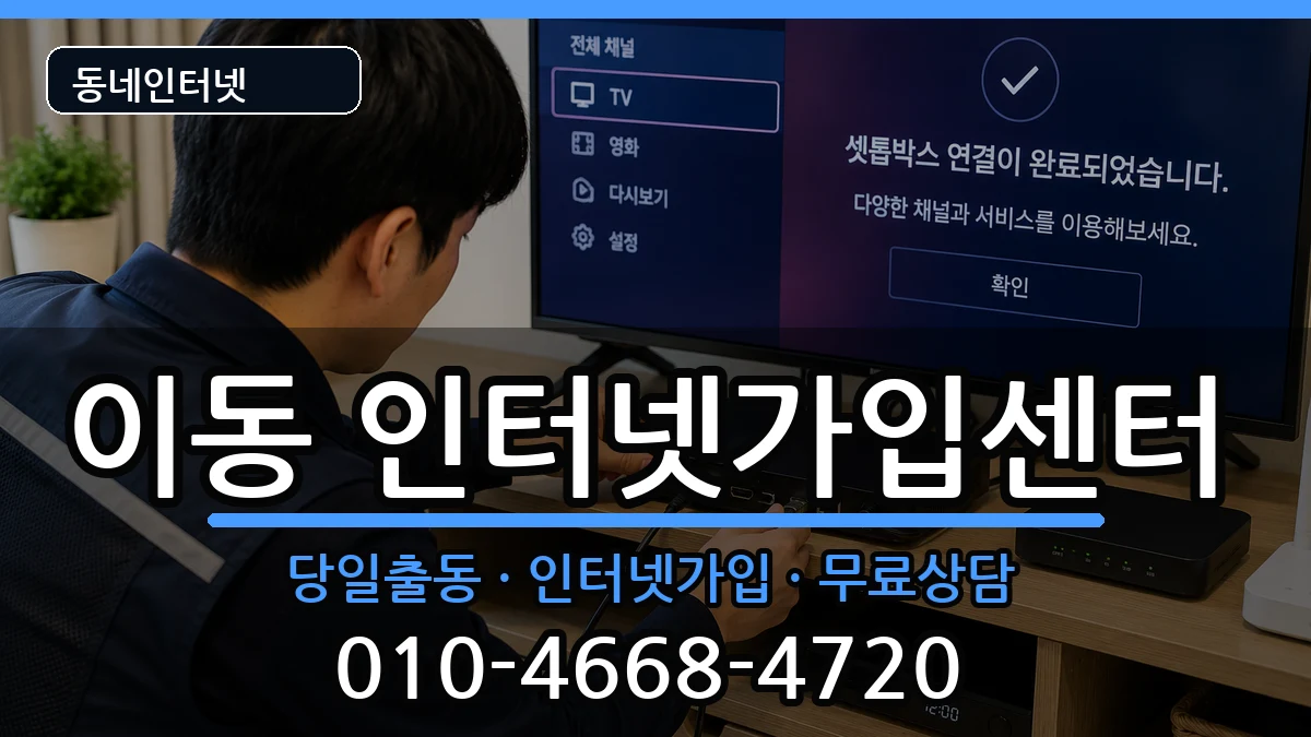경상남도창원시진해구이동 인터넷설치 경상남도창원시진해구이동 인터넷설치 설치정보 처리 안내 이미지 2