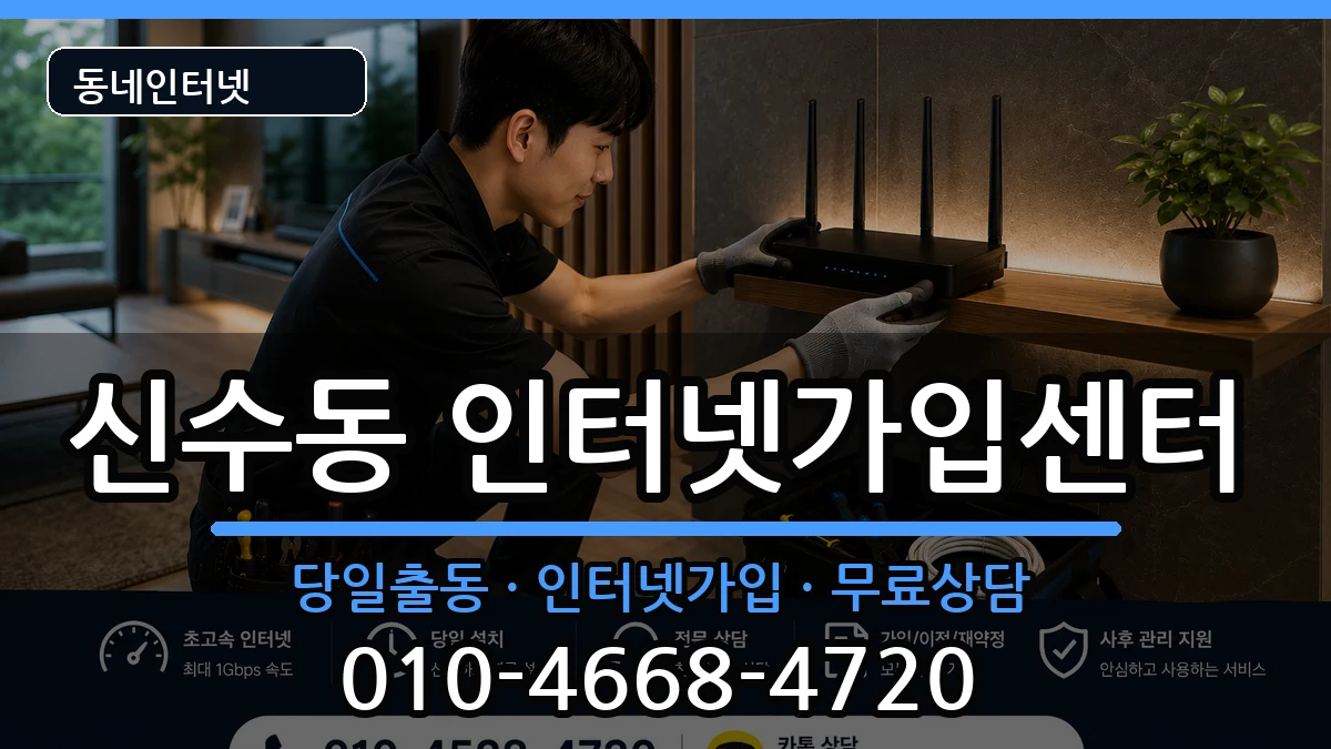 서울특별시마포구신수동 인터넷설치 서울특별시마포구신수동 인터넷설치 인터넷 설치 안내 이미지 2
