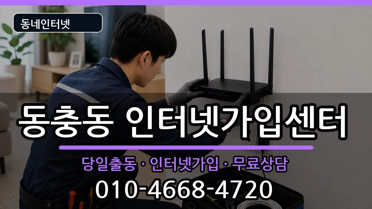 전북특별자치도남원시동충동 인터넷설치 인터넷 설치 안내 이미지 3