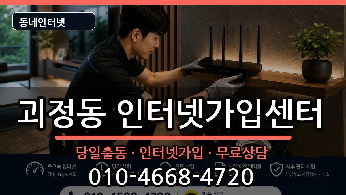 부산광역시사하구괴정동 인터넷설치 부산광역시사하구괴정동 인터넷설치 인터넷 설치 안내 이미지 1