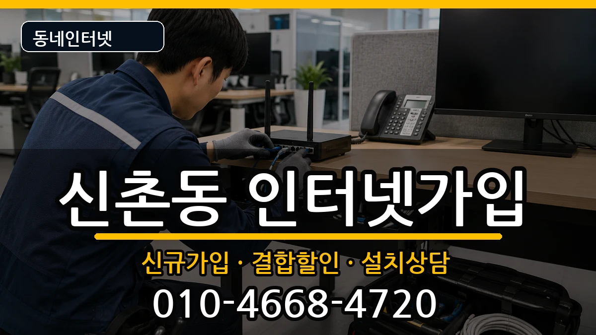 서울특별시서대문구신촌동 인터넷가입 서울특별시서대문구신촌동 인터넷가입 인터넷 설치 안내 이미지 3