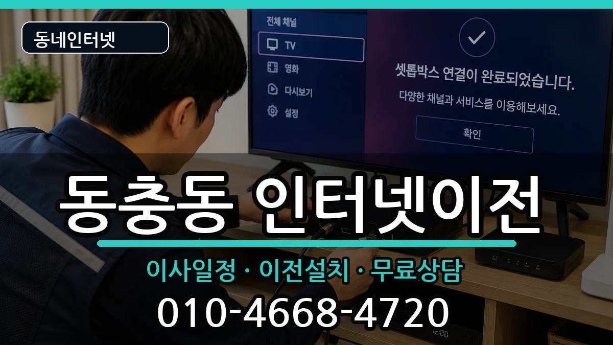 전북특별자치도남원시동충동 인터넷이전 인터넷 설치 안내 이미지 2