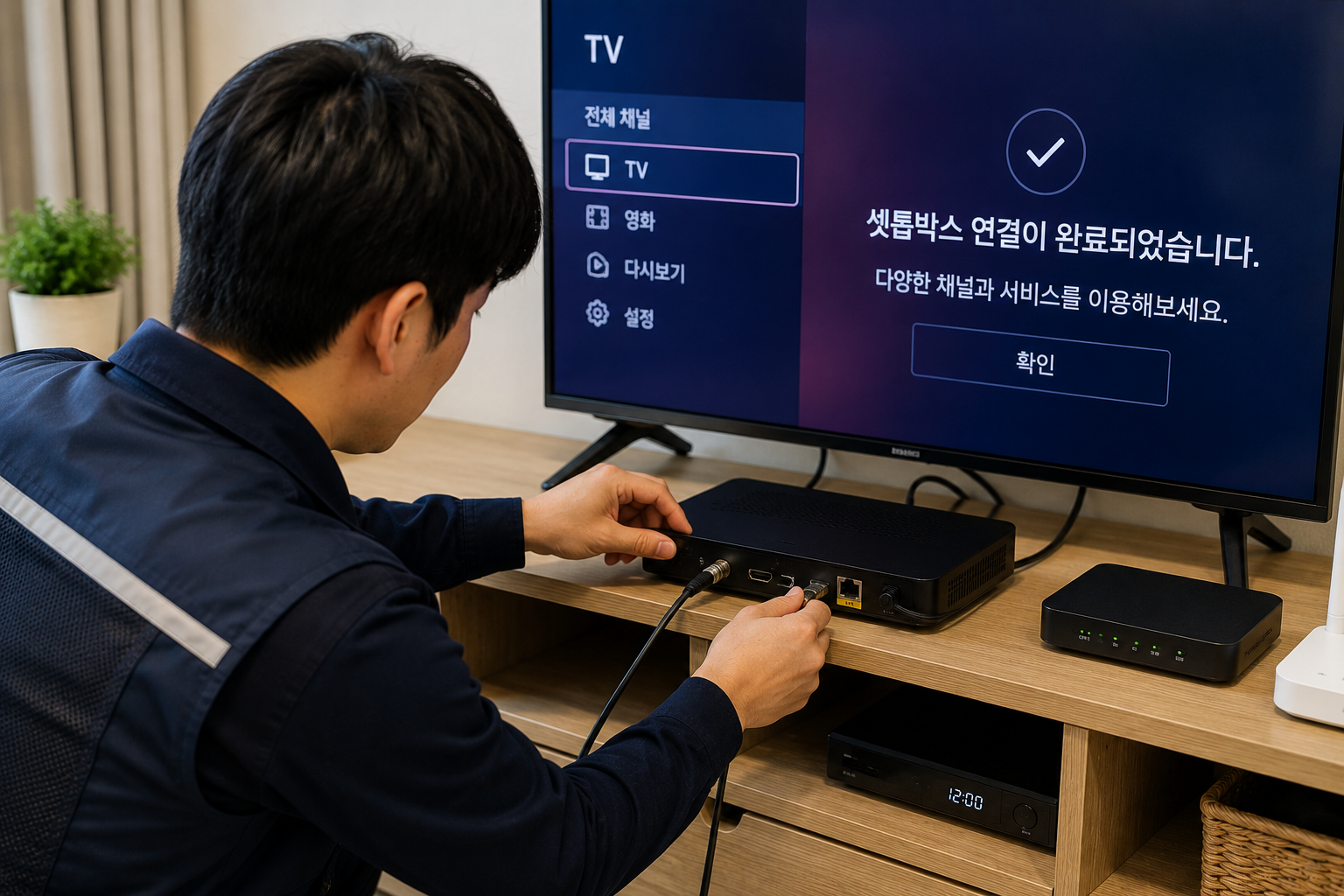 경상남도통영시정량동  인터넷TV결합 질문형