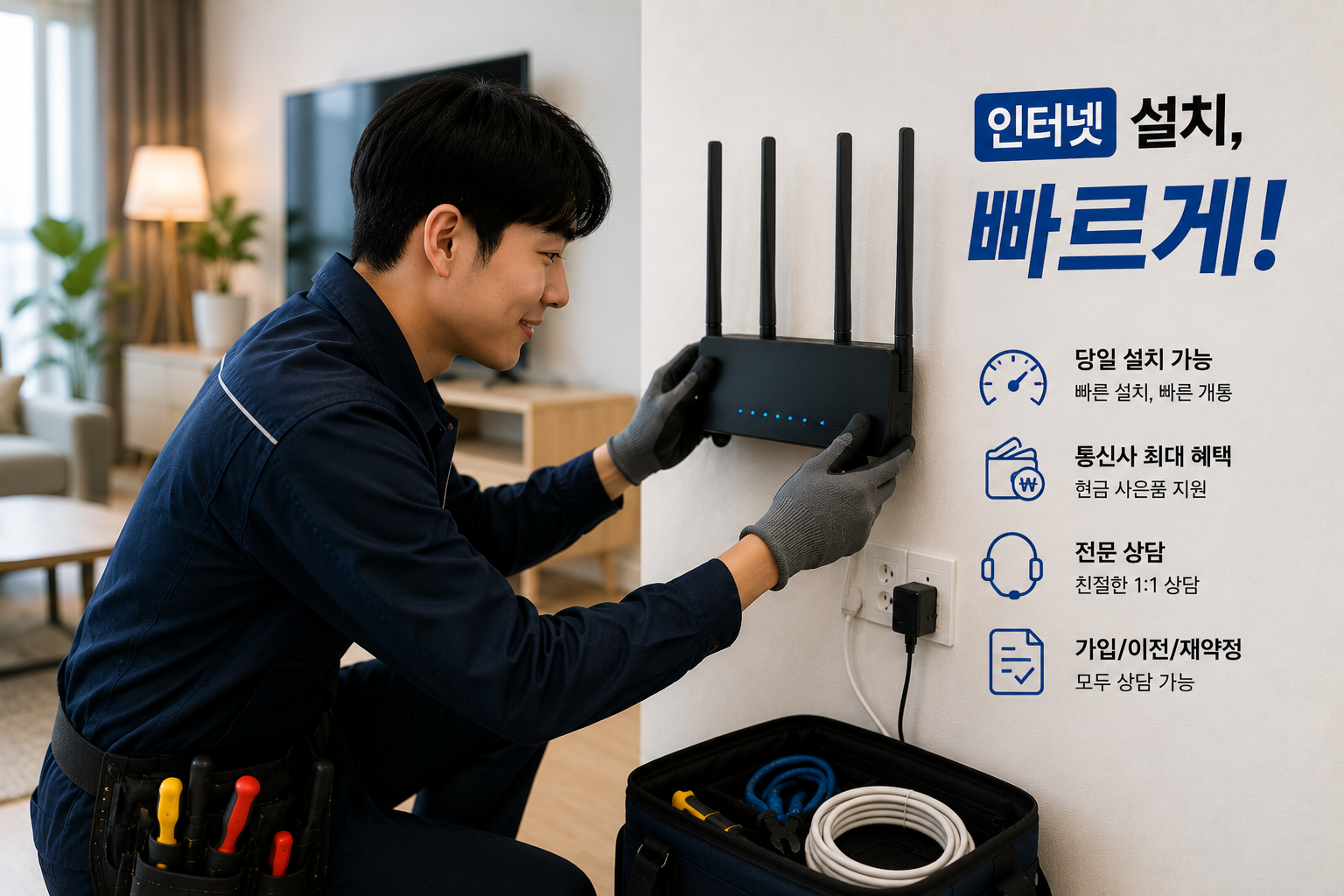 경상남도통영시북신동 인터넷TV결합 경상남도통영시북신동 인터넷TV결합 인터넷 설치 안내 이미지 2